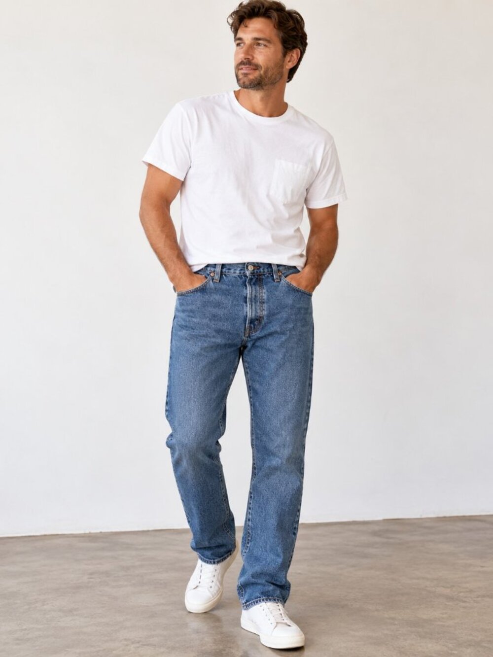 Levi’s 501 Original Jeans Mens 37x32.5 Medium Wash Button Fly Straight Leg